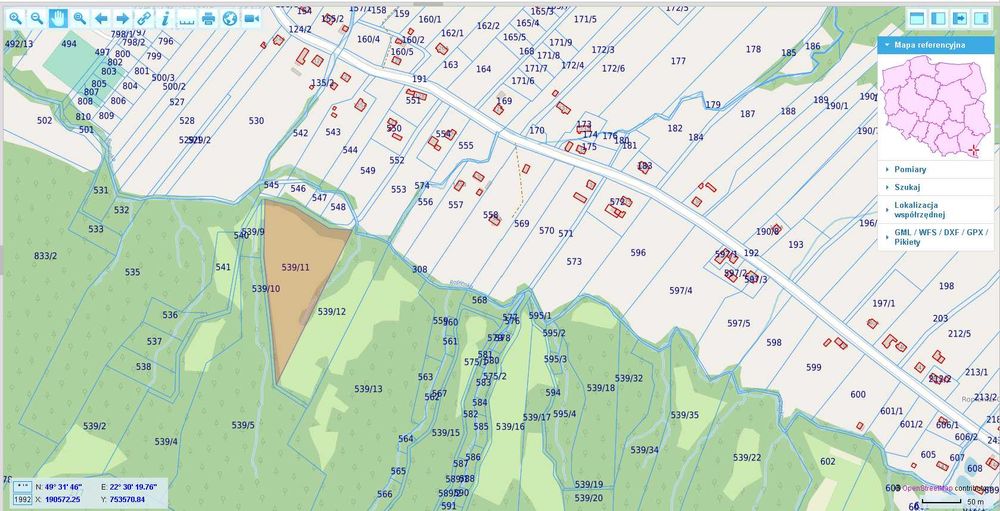 Atrakcyjna Działka Rolna 1,4164 ha Bieszczady