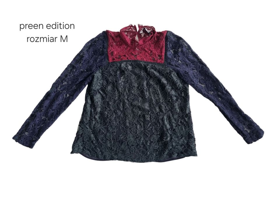 Bluzka koronkowa preen edition rozmiar m 38