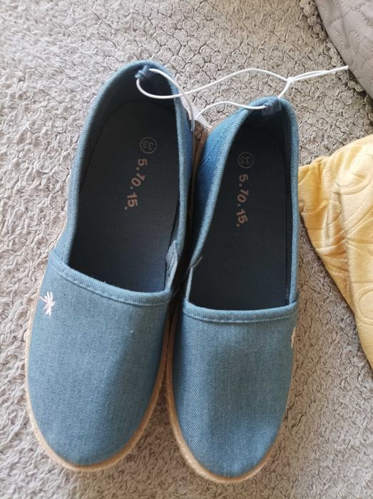 Espadryle dla dziewczynki NOWE r.33
