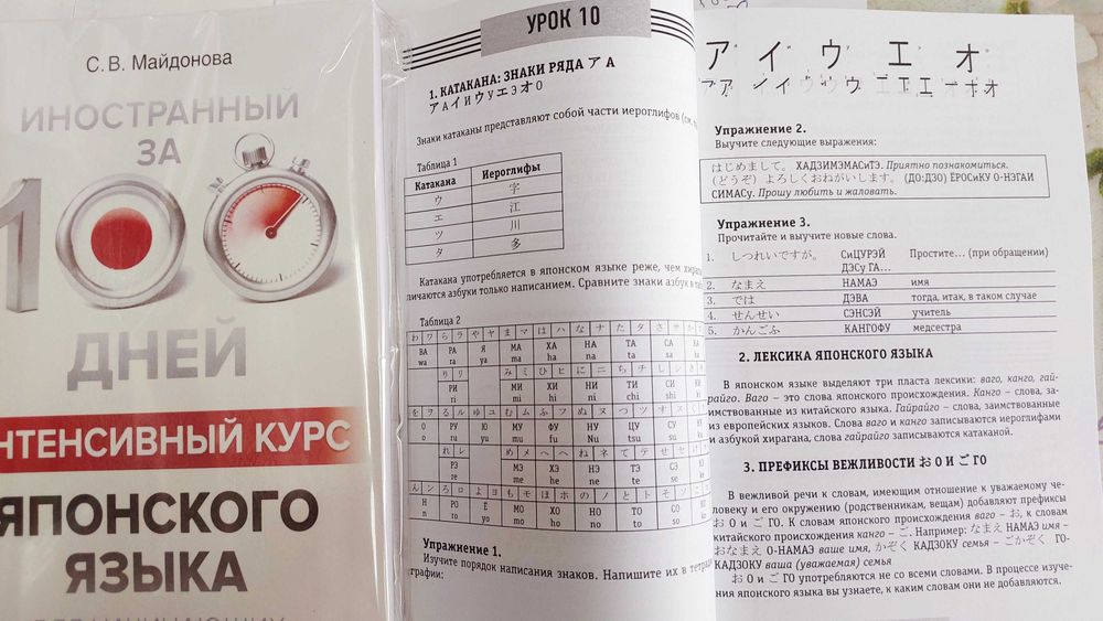 Японский за 100 дней Интенсивный курс для начинающих с нуля Майдонова