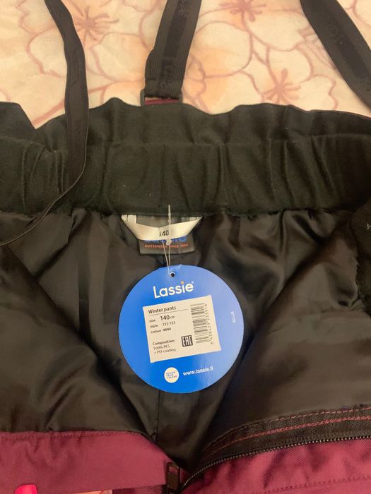 Новий полукомбінезон, зимові штани reima 140