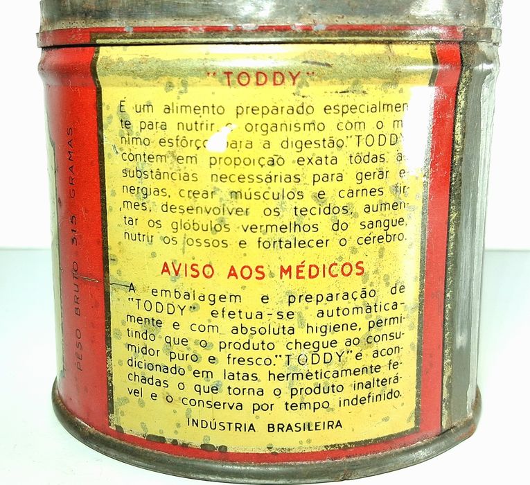 Lata antiga Toddy