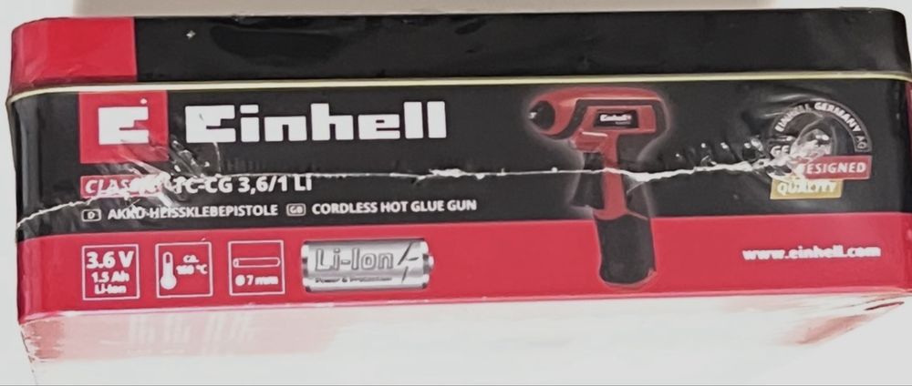 Pistola de colar sem fios NOVA