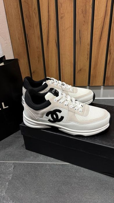 Жіночі преміальні кросівки Chanel premium , кросівки шанель , жіночі