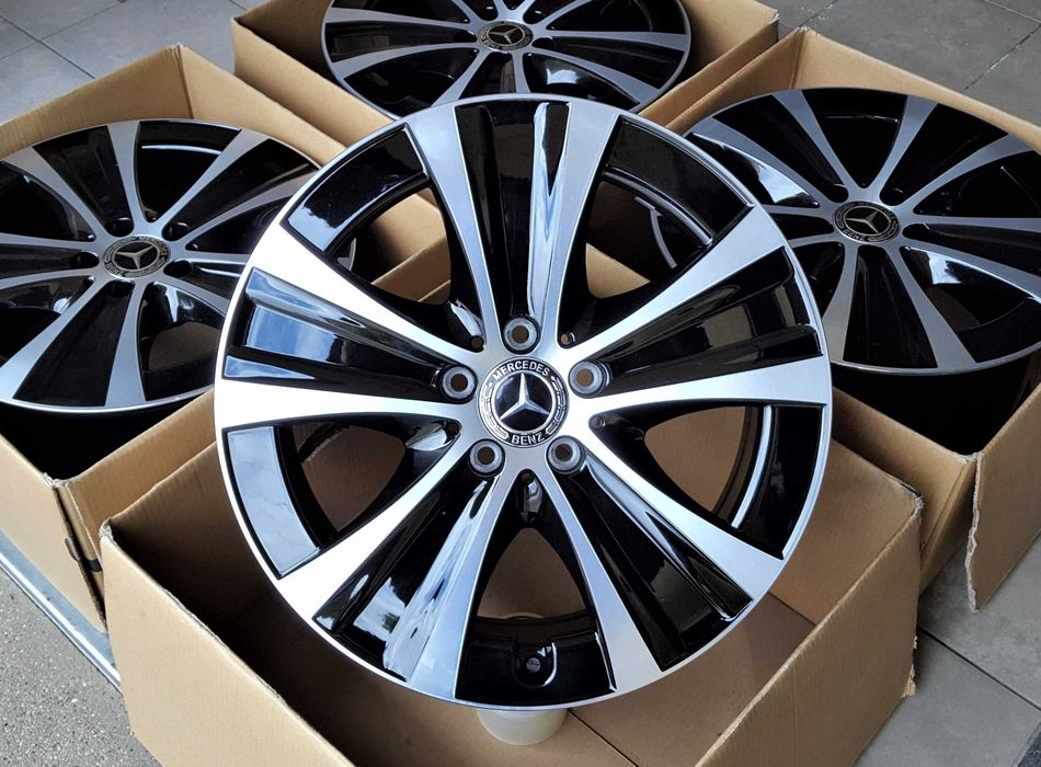 Alufelgi 18 5x112 Mercedes dwie szerokości C E S V CLK ML Vito 864#