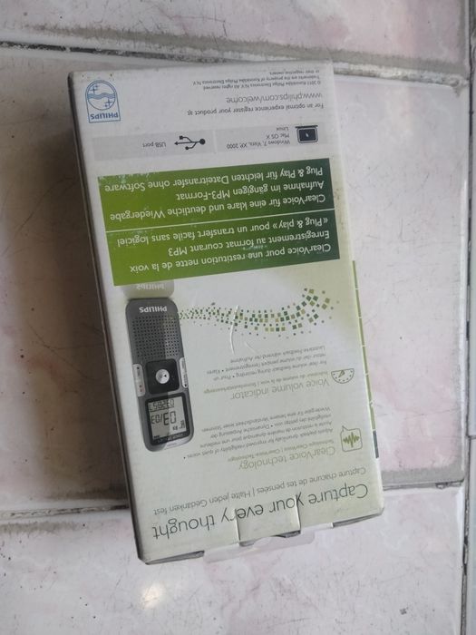 Диктофон Philips. Новий, запечатаний.