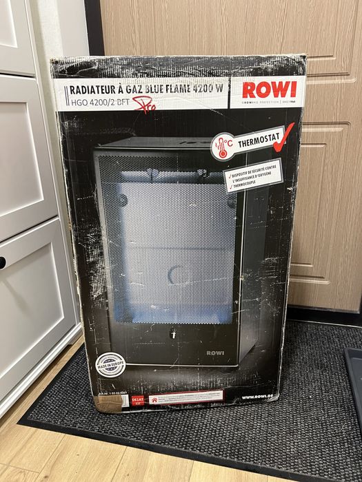 В наявності! Газовий обігрівач Blue Flame ROWI HGO 4200/2 BFT Pro