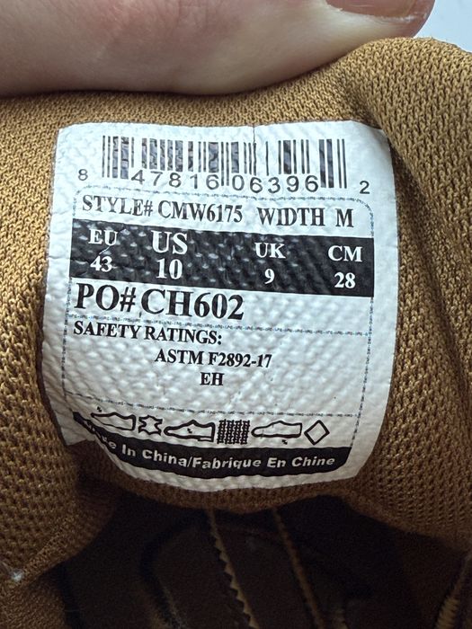 Чоботи Carhartt Red Wing