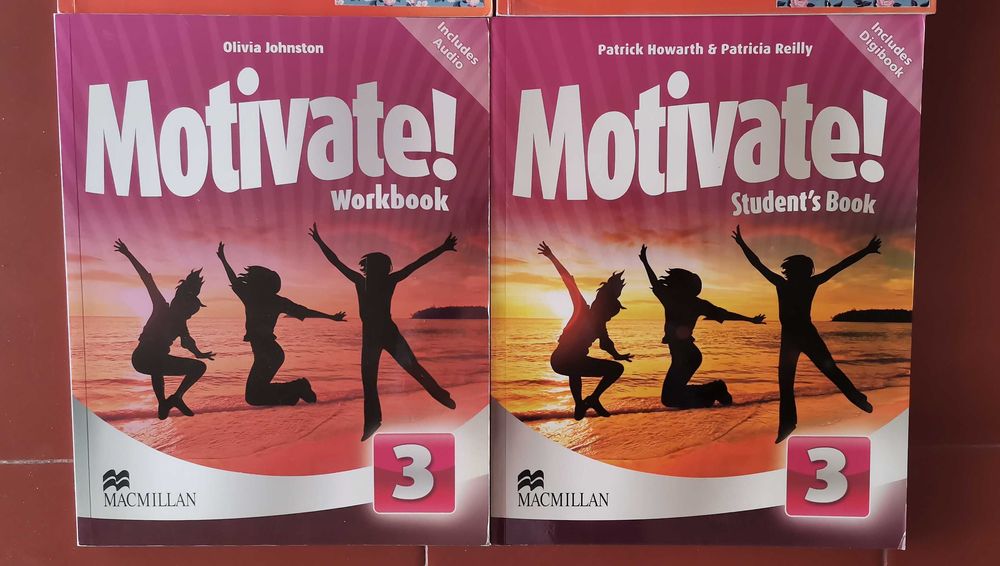 Motivate! 1, 2 and 3 - Student’s Book + Workbook + CD-ROMs64550964061954123