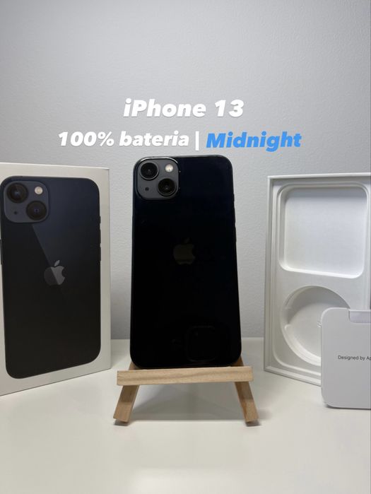 iPhone 13 | 100% bateria | Midnight