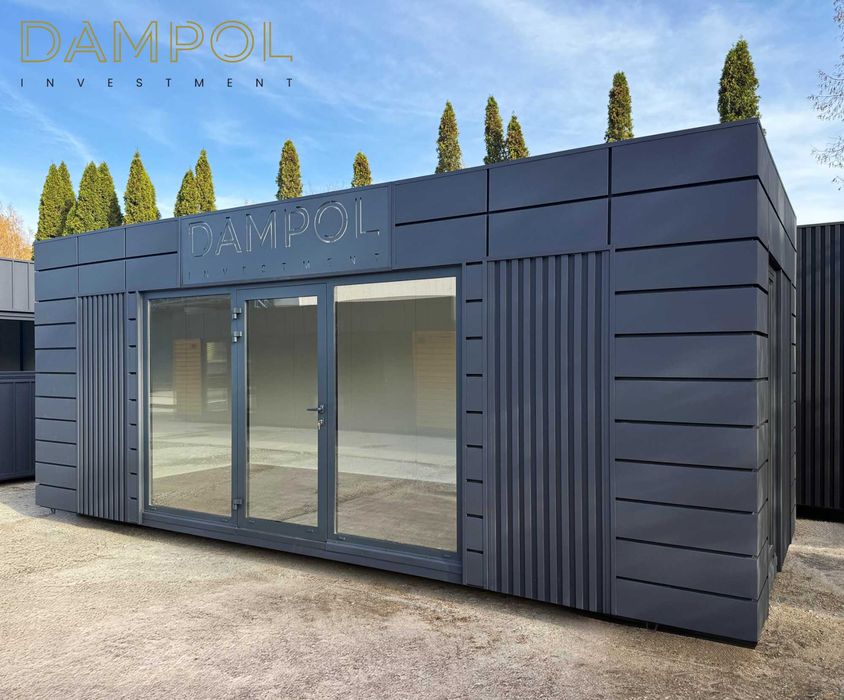 Pawilon Dampol 700x300 z Twoim własnym LOGO- usługowy, sprzedaży,