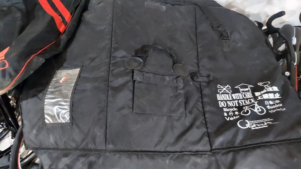 Sacos de transporte de bicicleta e Alforges