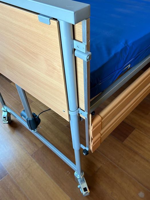 Cama elétrica articulada de elevação com colchão anti-escaras