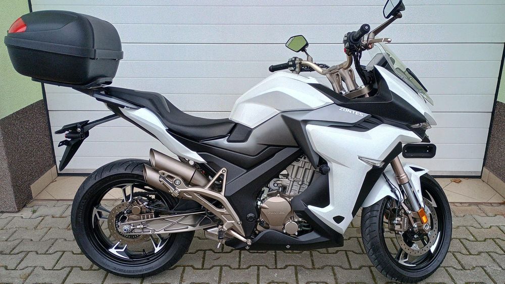 Zontes 310X + KUFER 310v mt03 duke 390 versys 300 ninja cbr 300
