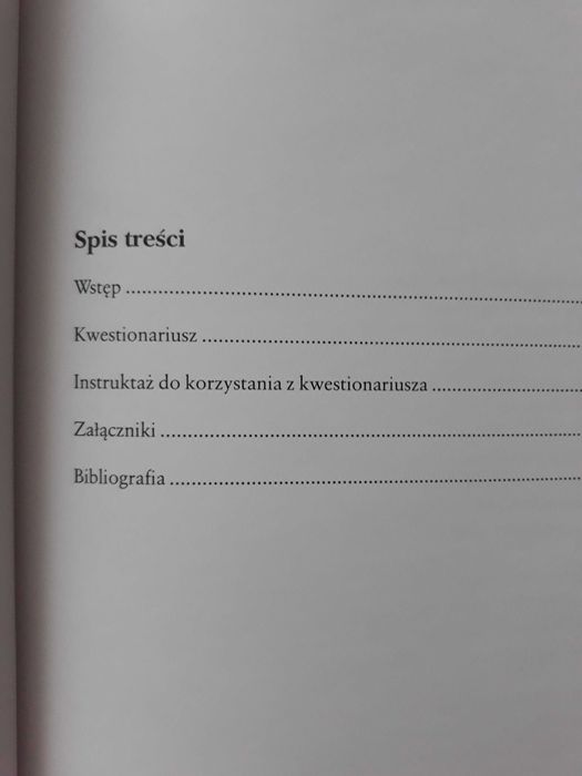 Tomczak Kwestionariusz diagnozy i narzędzia badawcze w terapii pedag