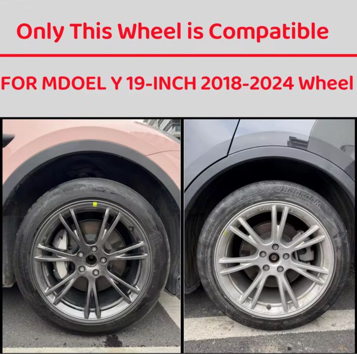 Ковпаки Tesla model Y r19