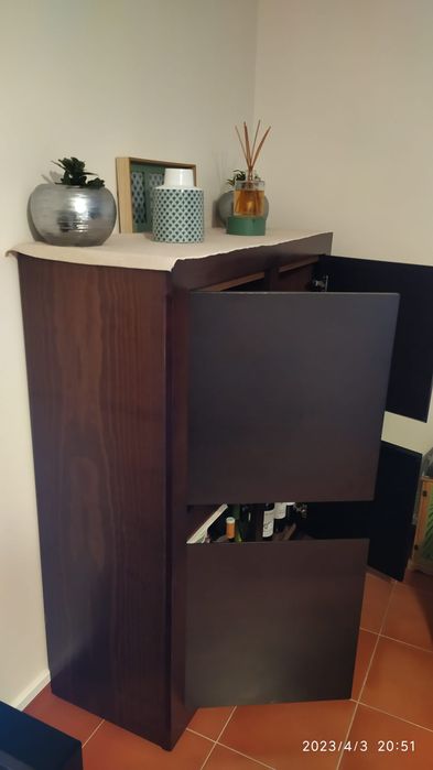 Móveis de sala em wengé