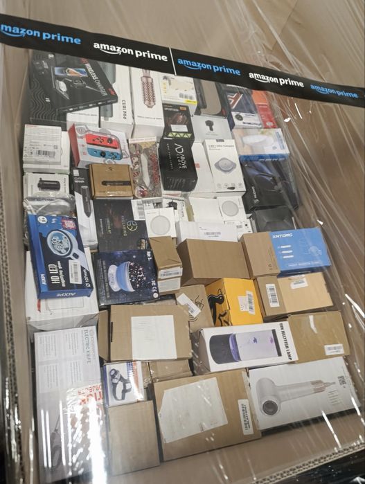 Paleta Box Amazon MiX 50/50 elektronika i inne bardzo duży wybór