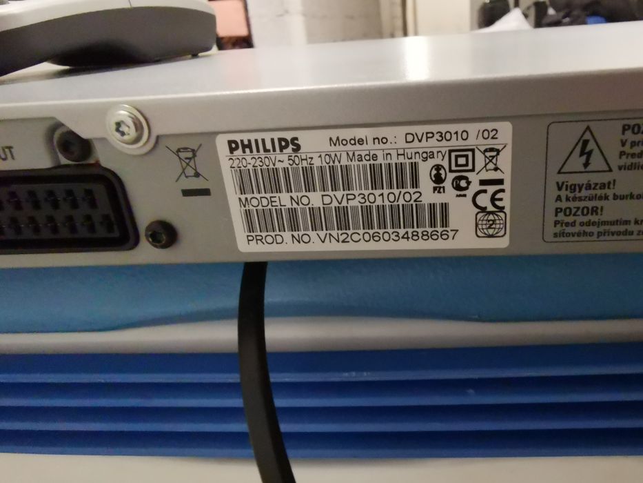DVD Philips DVP3010