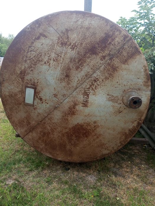 Бочка металева на 5 кубів