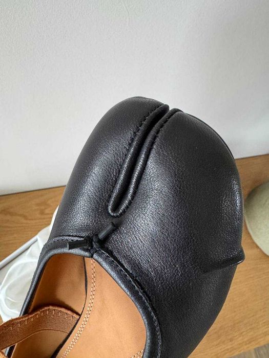 Балетки табі таби maison margiela з натуральної шкіри.