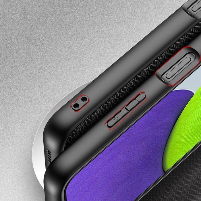 Dux Ducis Fino etui pokryte nylonowym materiałem Samsung Galaxy A22 4G