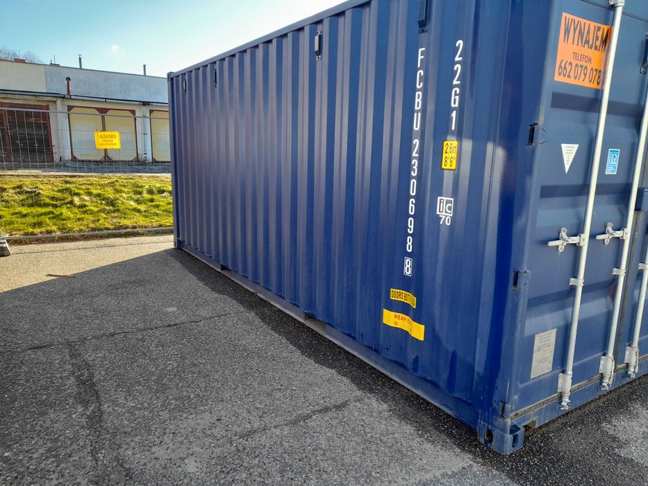 Do wynajęcia kontener magazynowy budowlany morski 20'