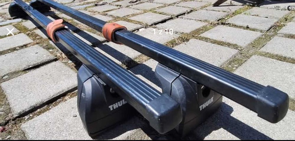 Bagażnik dachowy THULE Ford Galaxy II MK2 06-10 Focus II 5-d 04-09