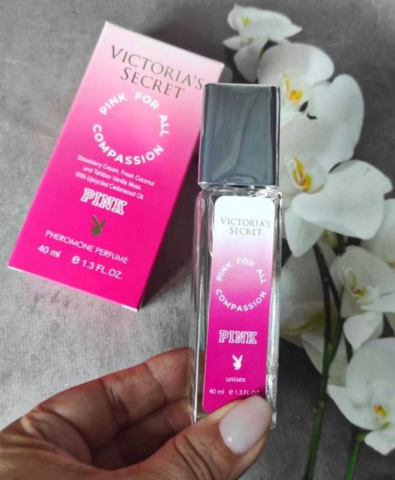 Victoria's Secret Pink Compassion 40 мл - унісекс парфум з феромонами, фруктовий аромат, стійка парфумерна вода | Виктория Сикрет духи (16918-01)