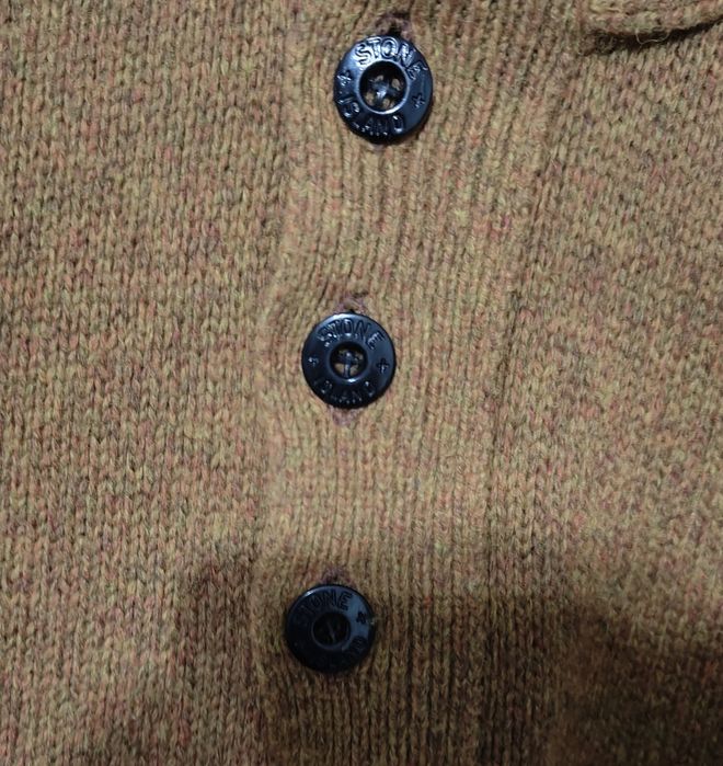 Вінтажний світер Stone Island Шерстяний, 1/3 zip Casual Drip Drill