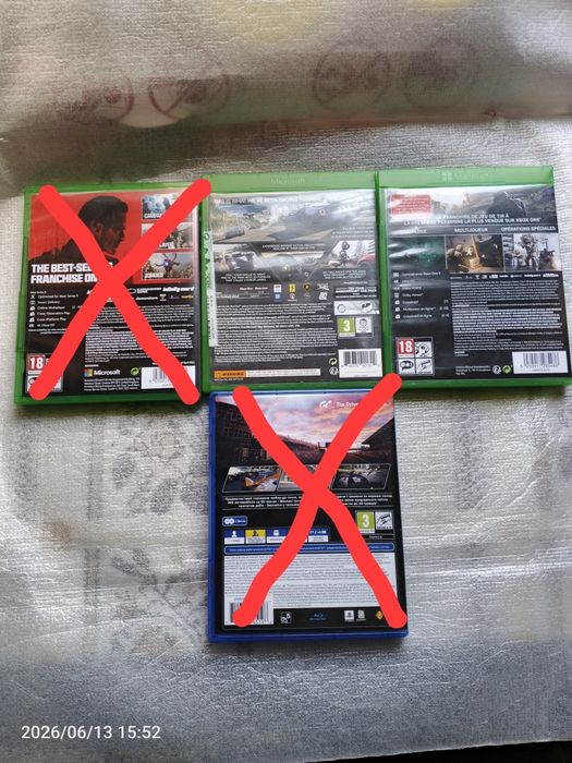 Диски  Xbox One.