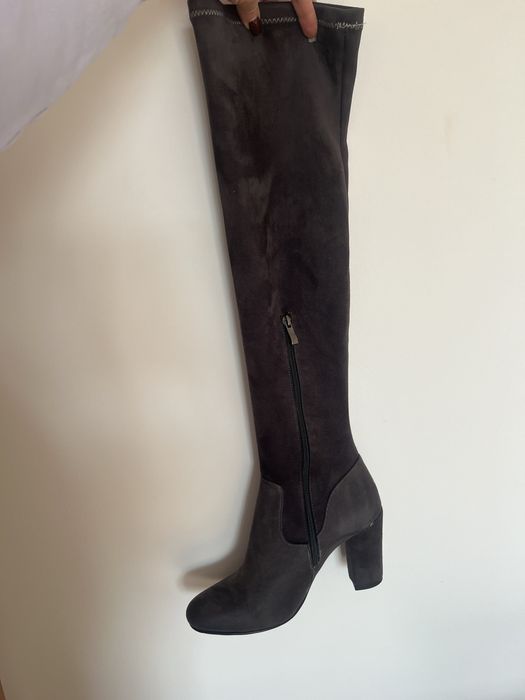 Чоботи ботфорти 40