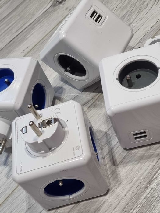 Rozgałęźnik PowerCube Original | 4 sztuki | USB | Kostka