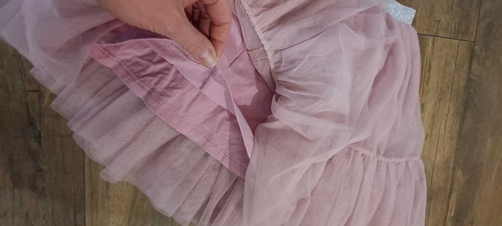 Spódnica tiulowa dla dziewczynki 140 Lily grey