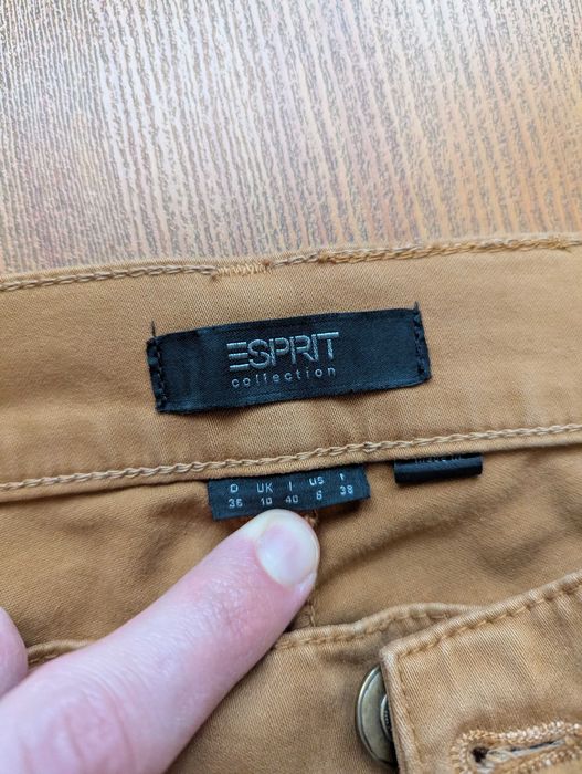 Штани Esprit жіночі світло-коричневий колір