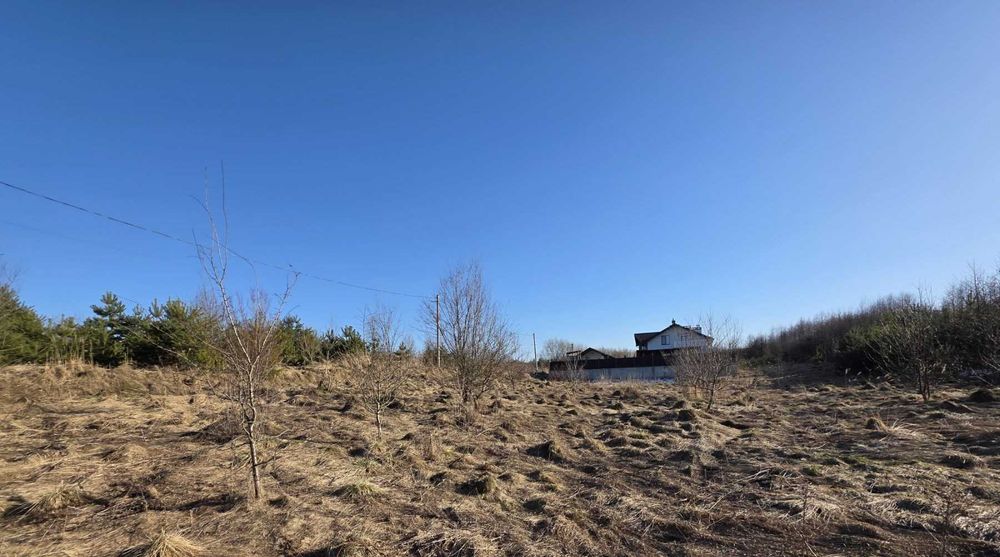 Ділянка с. Давидів під будівництво біля лісу 20 соток