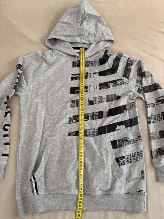 bluza szara chłopiec 164 Coccodrillo