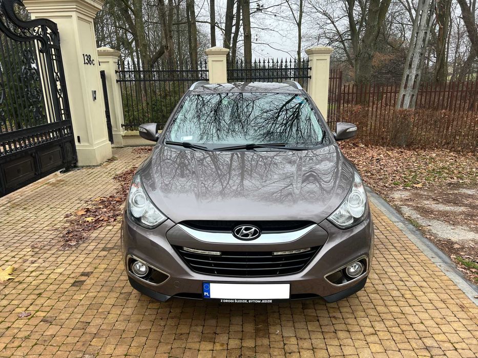 Hyundai ix35 2011r. 2.0 CRDi 136KM 4WD 4x4 Półskóry Oryginalny Lakier