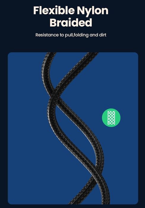 Кабель USB Type-C UGREEN, угловой, Г-образный: 250 грн. - Data-кабелі ...