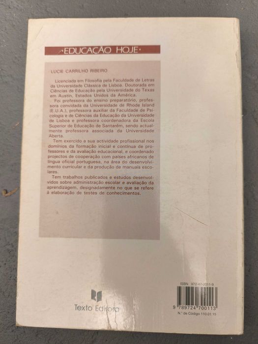 Avaliação da Aprendizagem — Lucie Carrilho Ribeiro