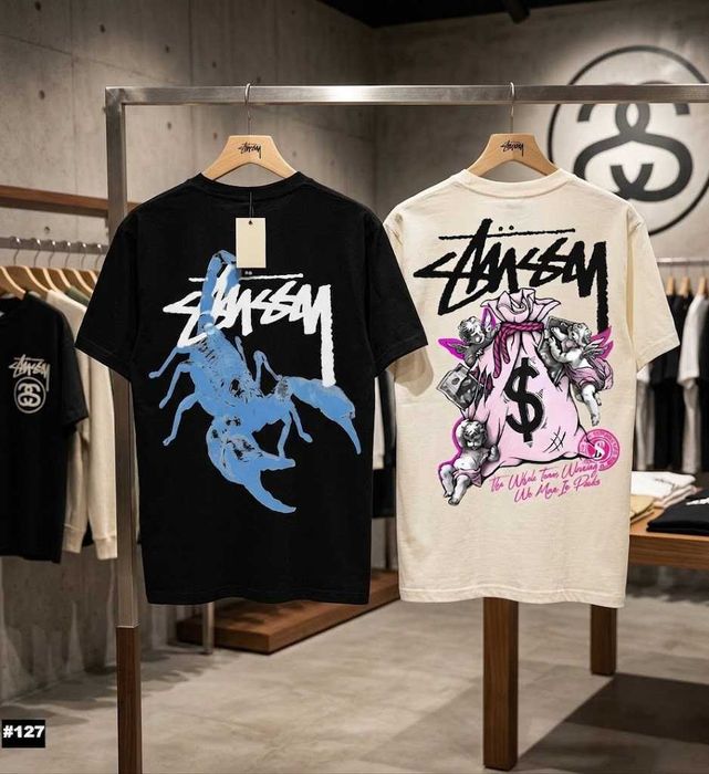 Stussy Новая Футболка - Стусси Scorpion - XS S M L XL XXL