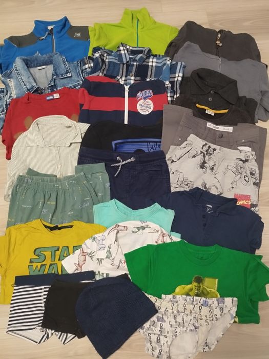 Розпродаж Пакет речей на хлопчика на осінь на зріст 110-116