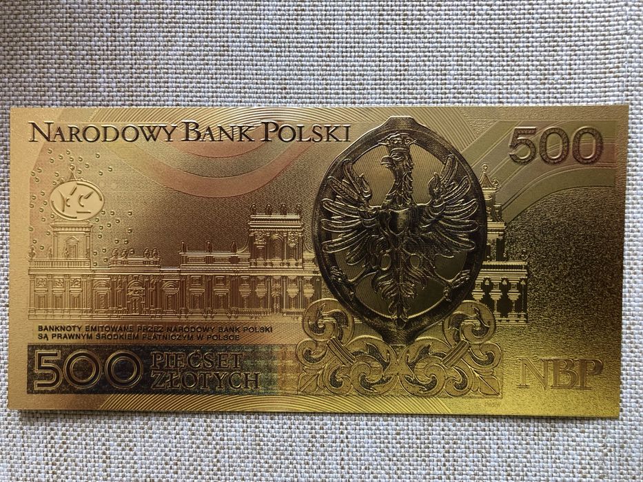 Banknot kolekcjonerski 500 zł