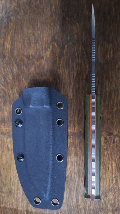 Nóż myśliwski Full Tang,survivalowy 8cr13mov kopia Benchmade nr.15002