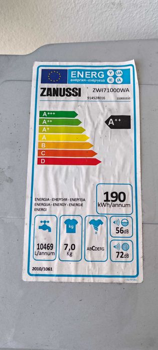 Maquina lavar roupa Zanussi