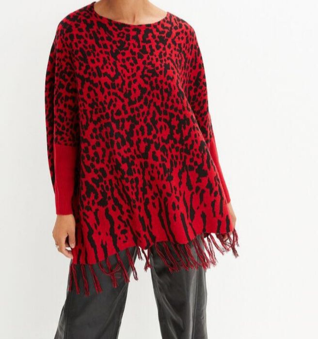 Sweter ponczo 40