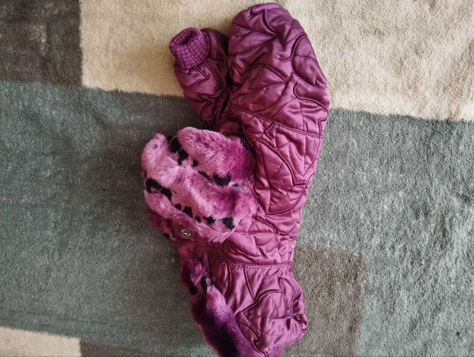 Одежда для собачки Комбинезон теплый зимний Ошейник строгий