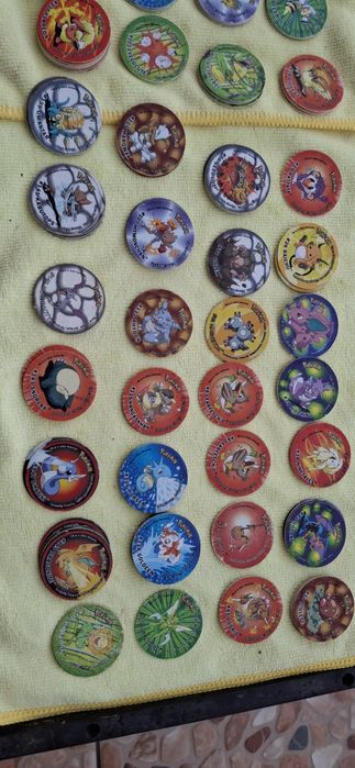 Tazos pokemon (85 unidades)