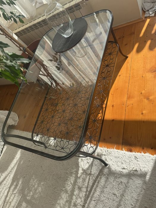Szklany stol ikea