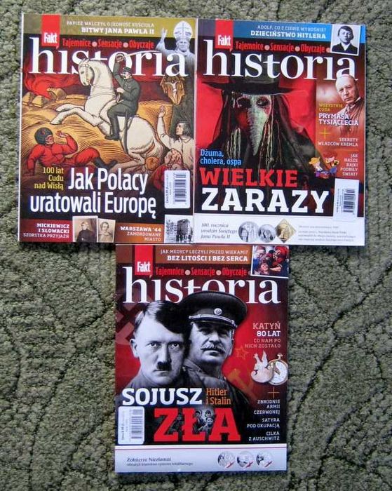 Fakt Historia 3 egzemplarze